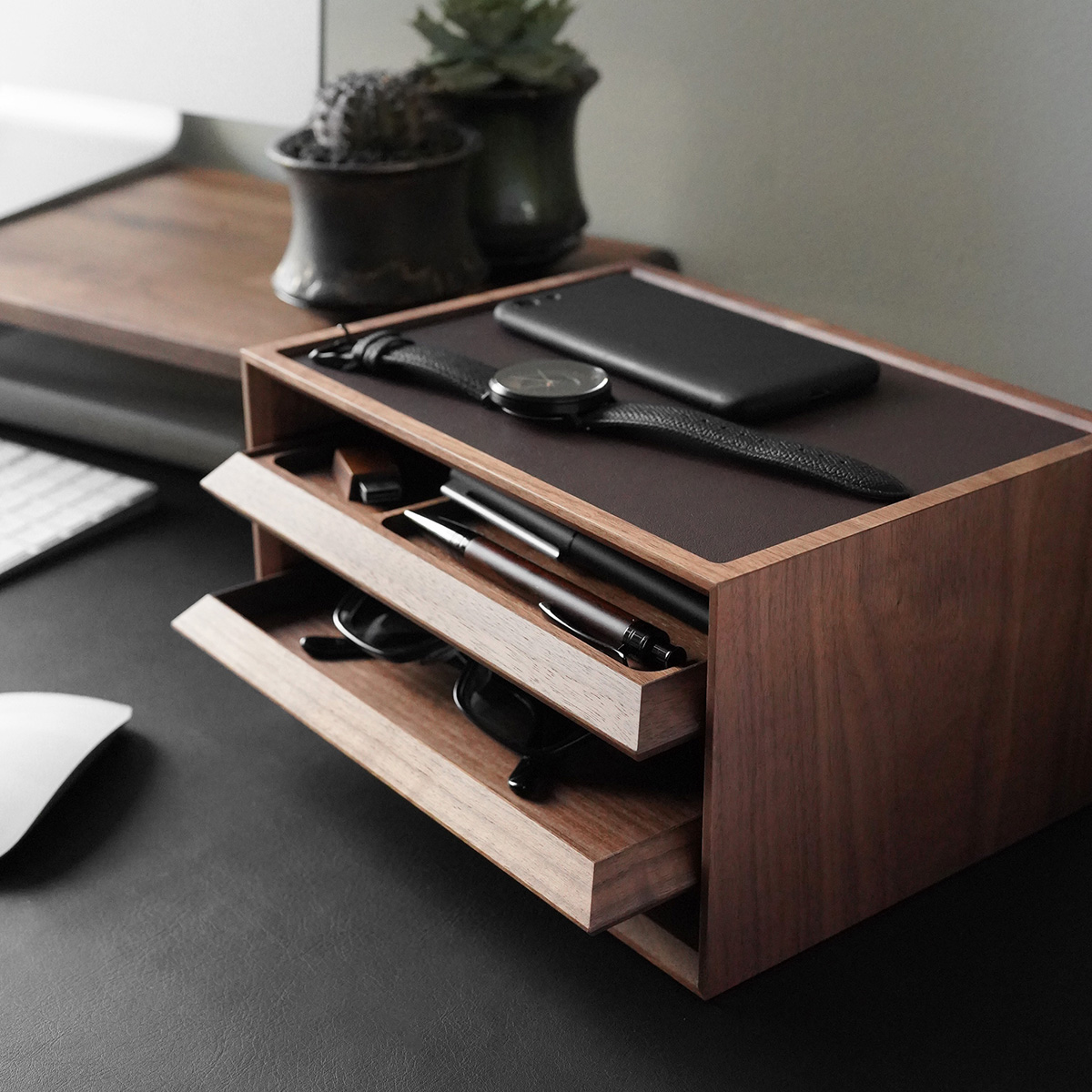 【数量限定】25周年記念商品「Desk Organizer」木製デスクオーガナイザー・デスク整理