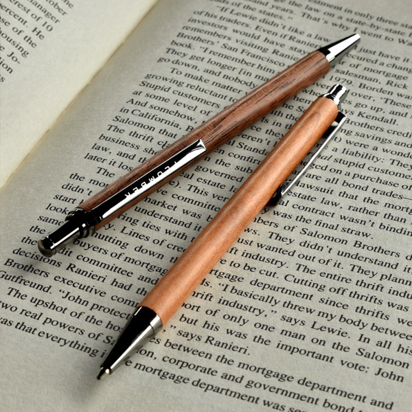 世界に一つだけの木製ボールペン「SLIM BALLPOINT PEN KNOCK」