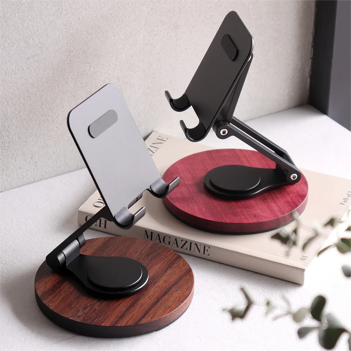数量限定 スマホスタンド「Smartphone Stand Adjustable」にパープルハート・ローズウッドが登場